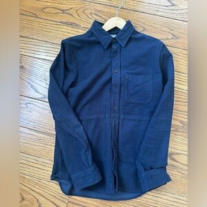 Aspesi cotton button front shirt jacket. Medium